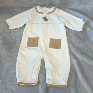 The Children's Place - soft plush/velour lined romper/sleeper. 6-9 months